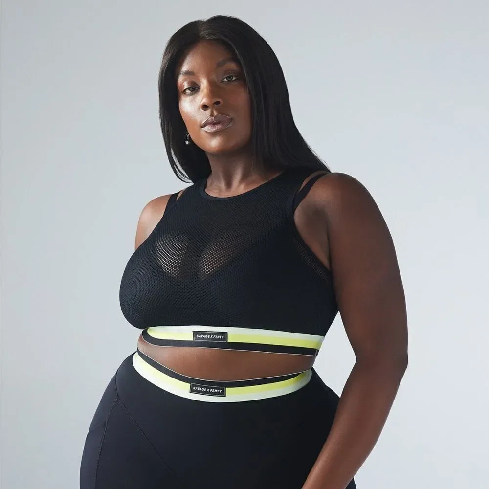 NWT-Savage X FENTY- PIN UP LOW-IMPACT SPORTS BRA- Size 3X - Picture 1 of 14